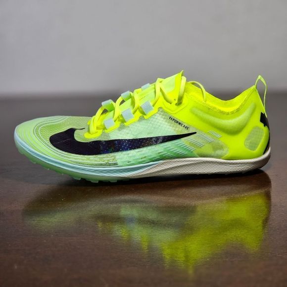 Nike Zoom Victory Waffle 5 Track Running Shoes Volt Black AJ0846-702 women’s 6.5 - Picture 7 of 16